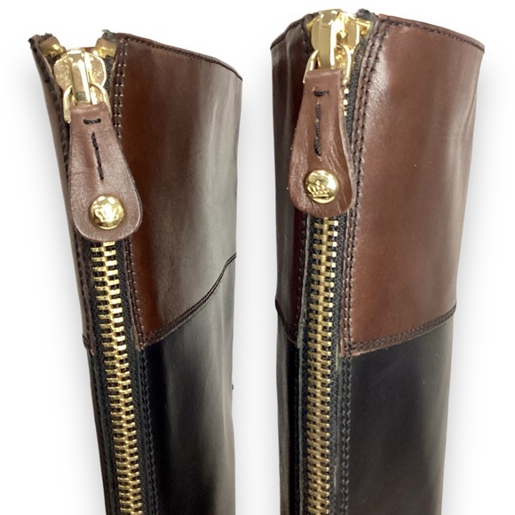 Juicy Couture Black and Brown Combat Boots - Picture 4 of 11